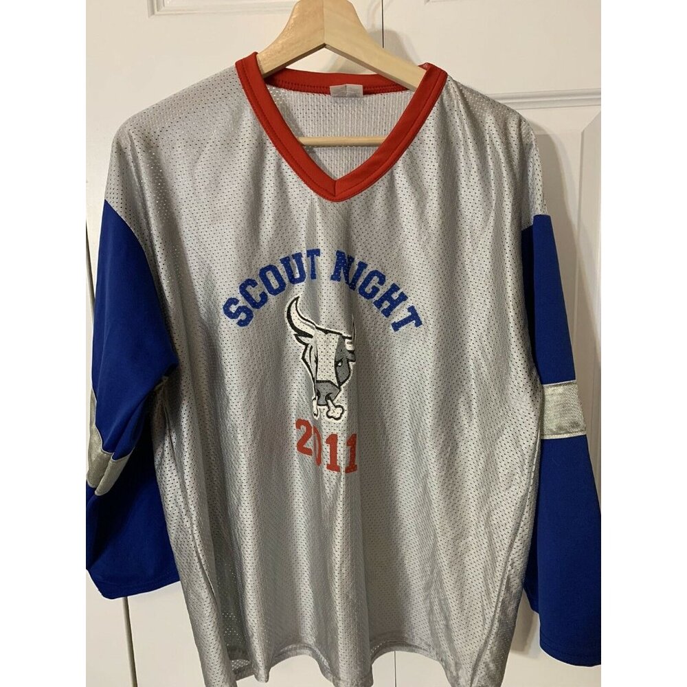San‎ Antonio Rampage Hockey Jersey Boys Sz Large Shirt Scout Night 2011